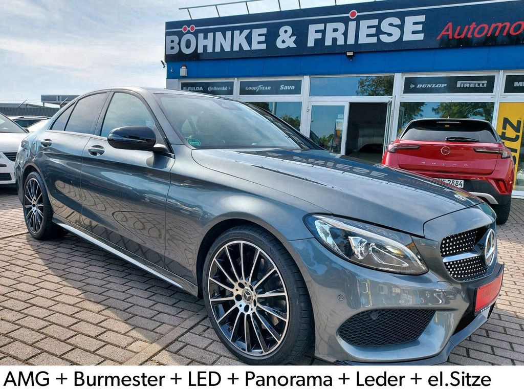 Sedan Mercedes-Benz C 250 Lim. AMG LED Leder Panorama Burmester: foto 1