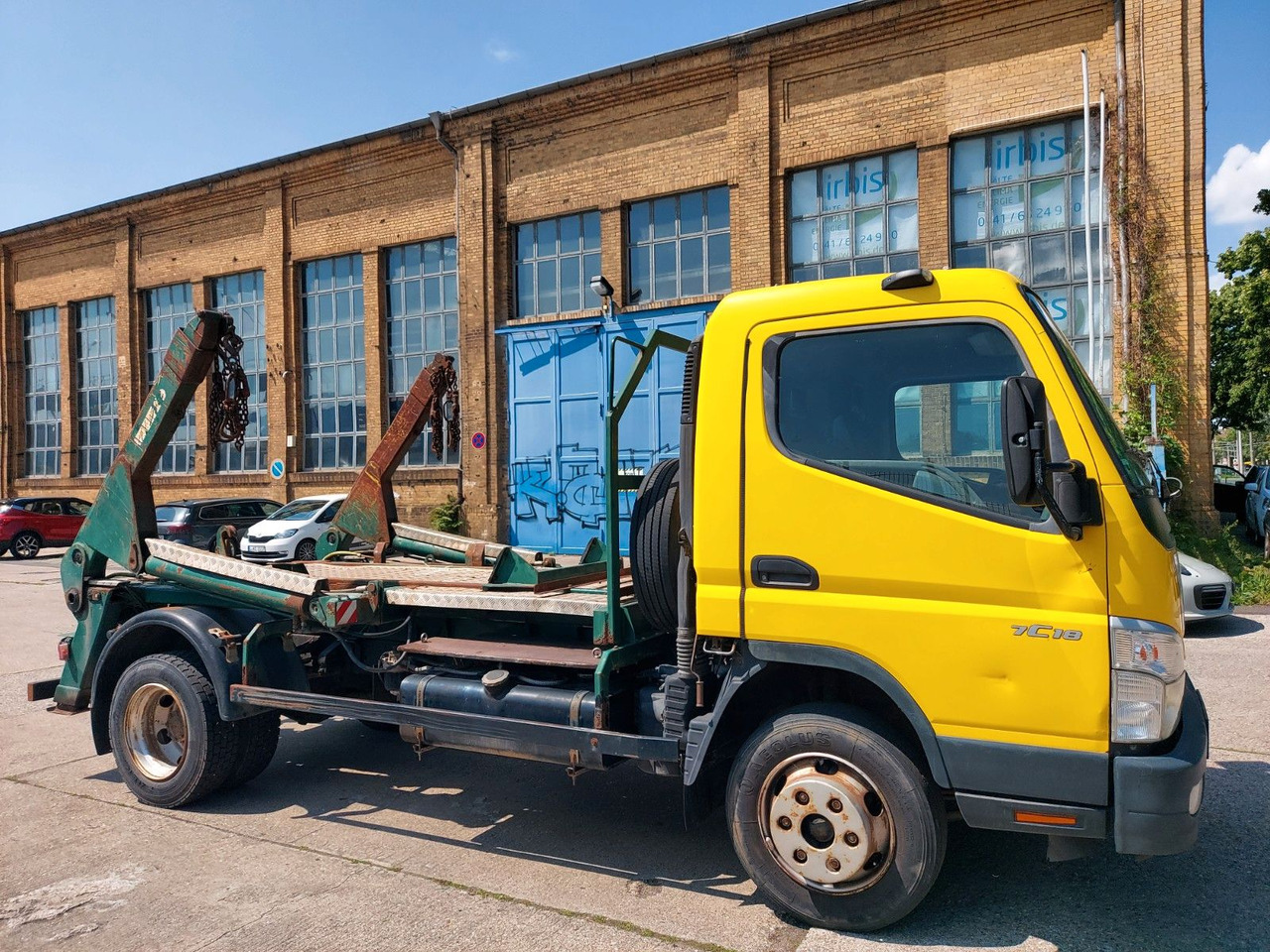 Mitsubishi Canter 7C18 Absetzer Kipper Meier Ratio 4500kg - Camión portacontenedor de cadenas: foto 5 Mitsubishi Canter 7C18 Absetzer Kipper Meier Ratio 4500kg - Camión portacontenedor de cadenas: foto 5