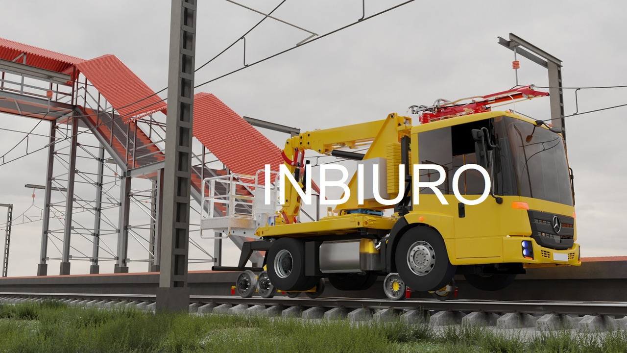 Inbiuro Mercedes Econic - Camión con plataforma elevadora: foto 1 Inbiuro Mercedes Econic - Camión con plataforma elevadora: foto 1