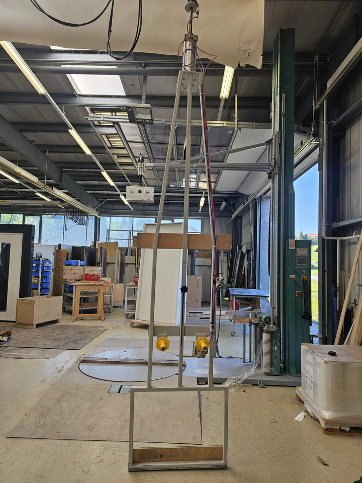 1 Stk. Türentransport Vorrichtung + Kran - Equipo de manutención: foto 2 1 Stk. Türentransport Vorrichtung + Kran - Equipo de manutención: foto 2