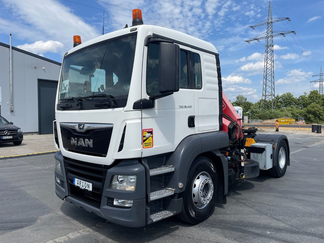 MAN TGS 18.420 4x2 BLS/Kran/FASSI F150A23/AC/EU6 - Cabeza tractora: foto 3 MAN TGS 18.420 4x2 BLS/Kran/FASSI F150A23/AC/EU6 - Cabeza tractora: foto 3