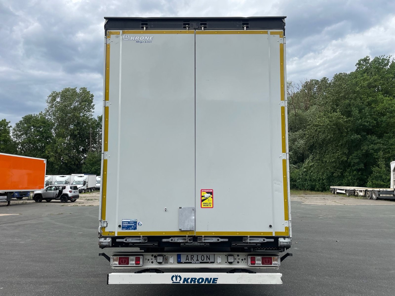 Semirremolque lona Krone SD DA06 Pritsche+Plane/MEGA/3-Achs/13,6m/EDSCHA: foto 6