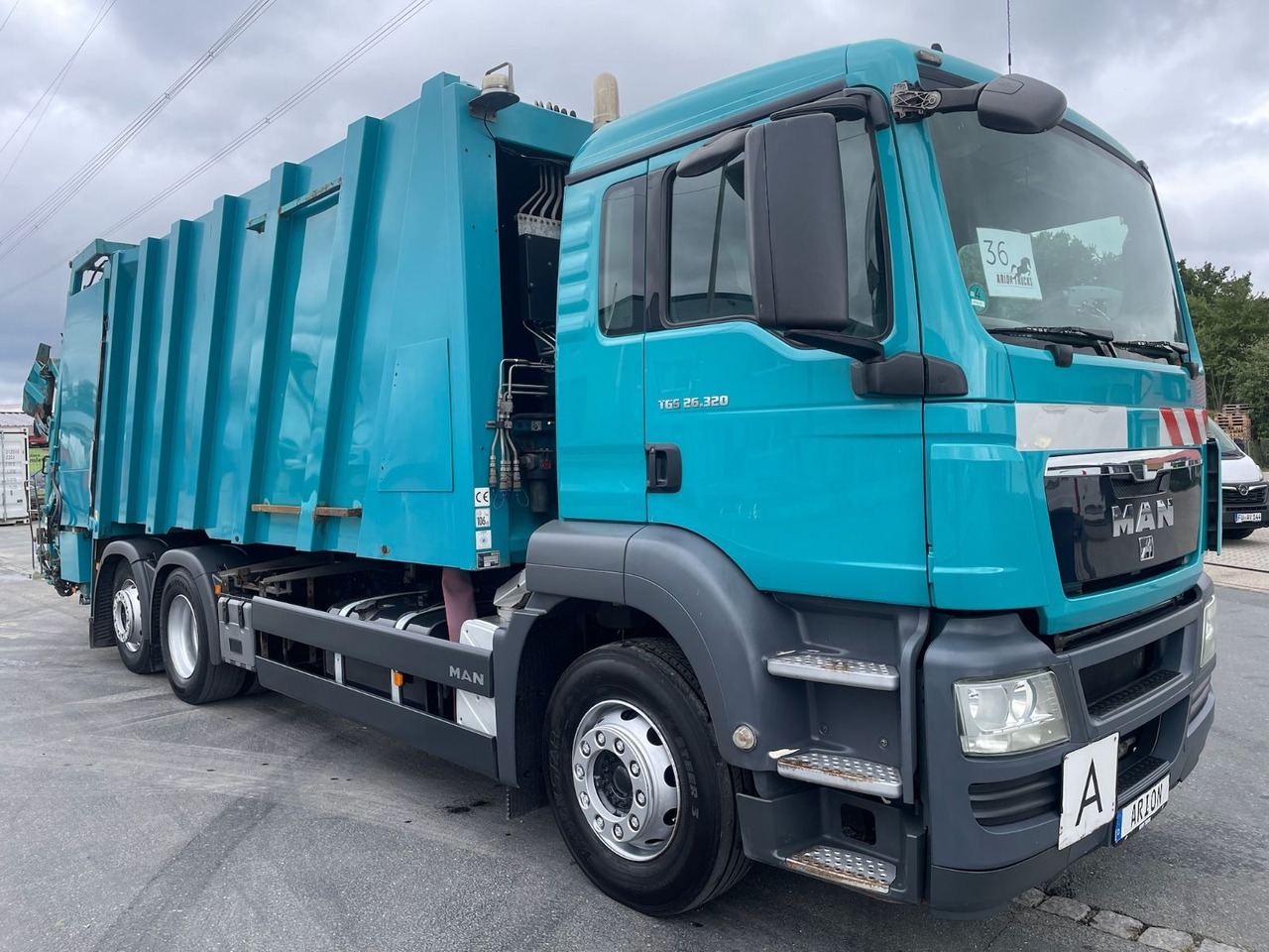 MAN TGS 26.320 6x2-2 BL Müllwagen/FAUN/DIGI-SENS/EU5 - Camión de basura: foto 1 MAN TGS 26.320 6x2-2 BL Müllwagen/FAUN/DIGI-SENS/EU5 - Camión de basura: foto 1
