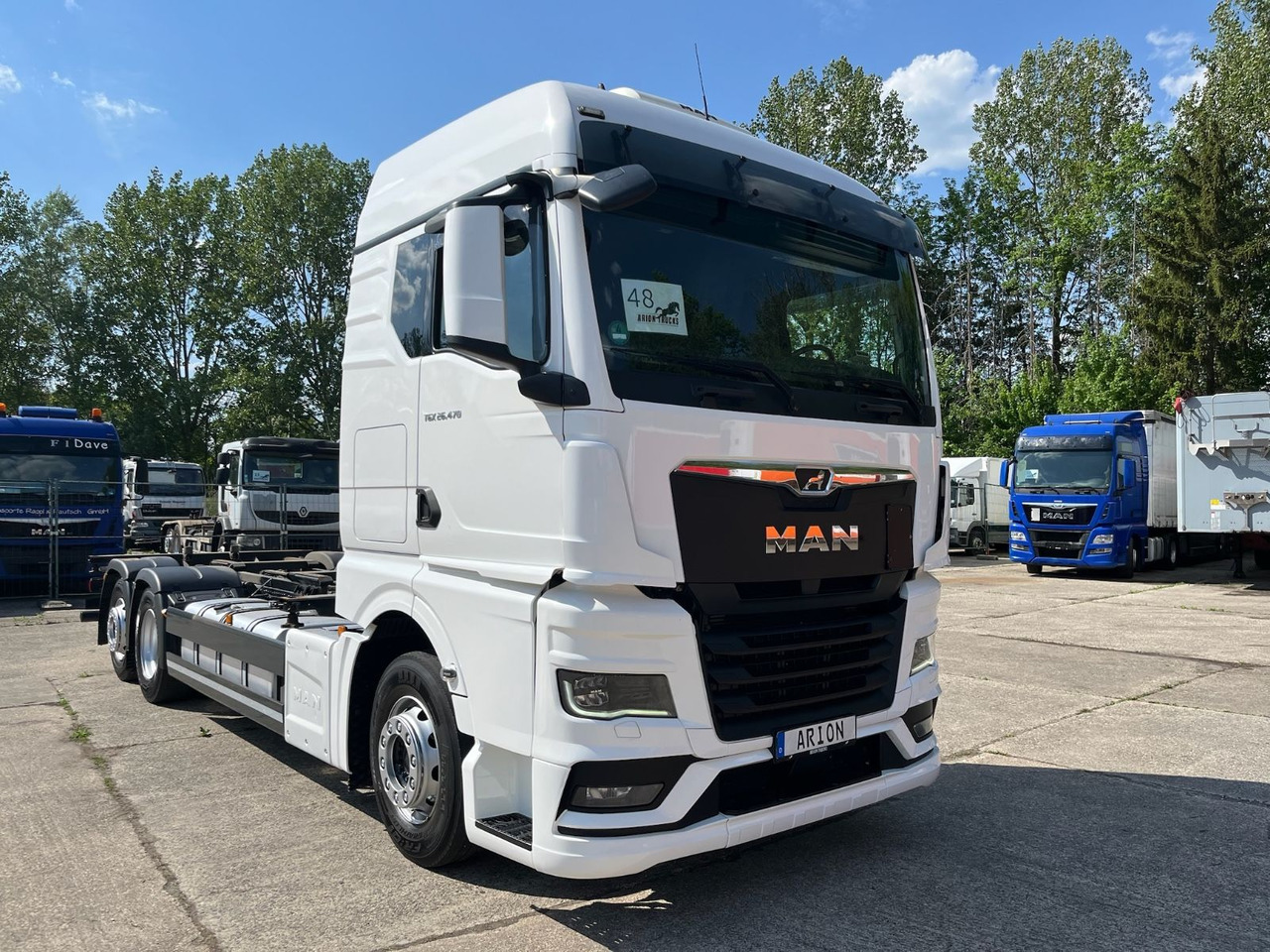 MAN TGX 26.470 6x2-4 LL Wechselfahrg./BDF/NLA/EU6d - Camión portacontenedore/ Intercambiable: foto 1 MAN TGX 26.470 6x2-4 LL Wechselfahrg./BDF/NLA/EU6d - Camión portacontenedore/ Intercambiable: foto 1