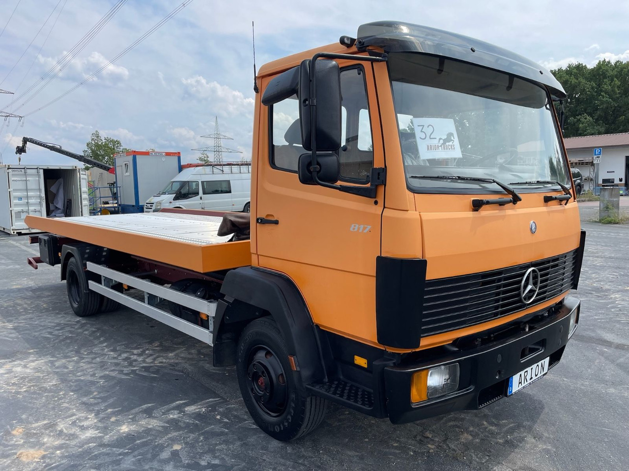 Mercedes-Benz 814 Abschleppwagen/OLDTIMER/Winch/TÜV-07/26 - Grua de remolque autos: foto 1 Mercedes-Benz 814 Abschleppwagen/OLDTIMER/Winch/TÜV-07/26 - Grua de remolque autos: foto 1