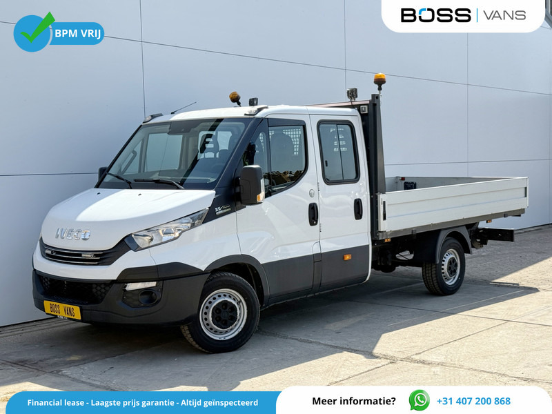 Iveco Daily 35S16 2.3 Automaat Dubbele Cabine Trekhaak 3.5t Climate Control 7 Zitplaatsen Standkachel DC - Furgoneta caja abierta, Furgoneta combi: foto 1 Iveco Daily 35S16 2.3 Automaat Dubbele Cabine Trekhaak 3.5t Climate Control 7 Zitplaatsen Standkachel DC - Furgoneta caja abierta, Furgoneta combi: foto 1