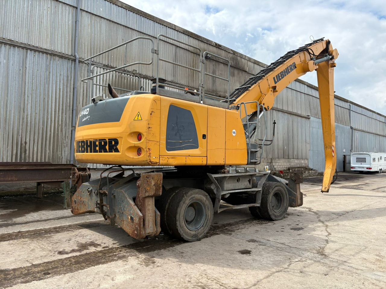 Liebherr LH40M Litronic - Manipulador de materiales: foto 5 Liebherr LH40M Litronic - Manipulador de materiales: foto 5