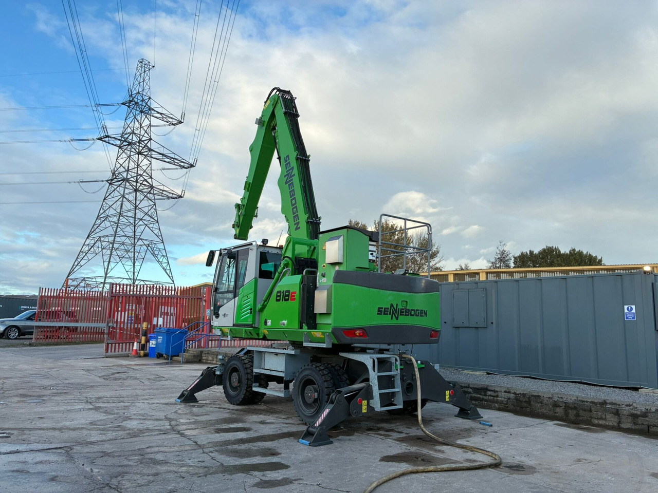 Sennebogen 818E Electric - Manipulador de materiales: foto 3 Sennebogen 818E Electric - Manipulador de materiales: foto 3