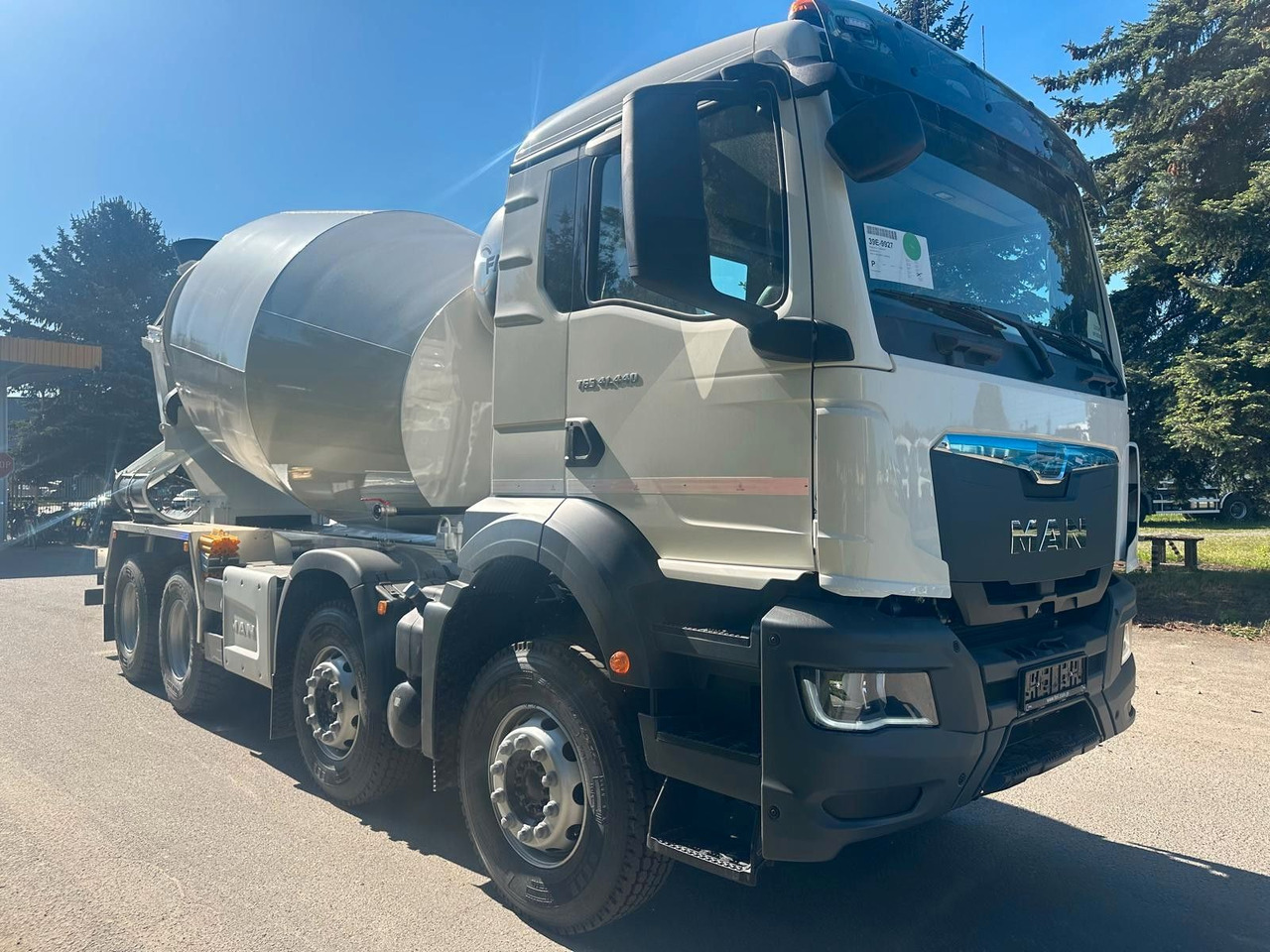 MAN TGS 41.400 8x4 EURO 2 FML 13M3 - Camión hormigonera: foto 1 MAN TGS 41.400 8x4 EURO 2 FML 13M3 - Camión hormigonera: foto 1