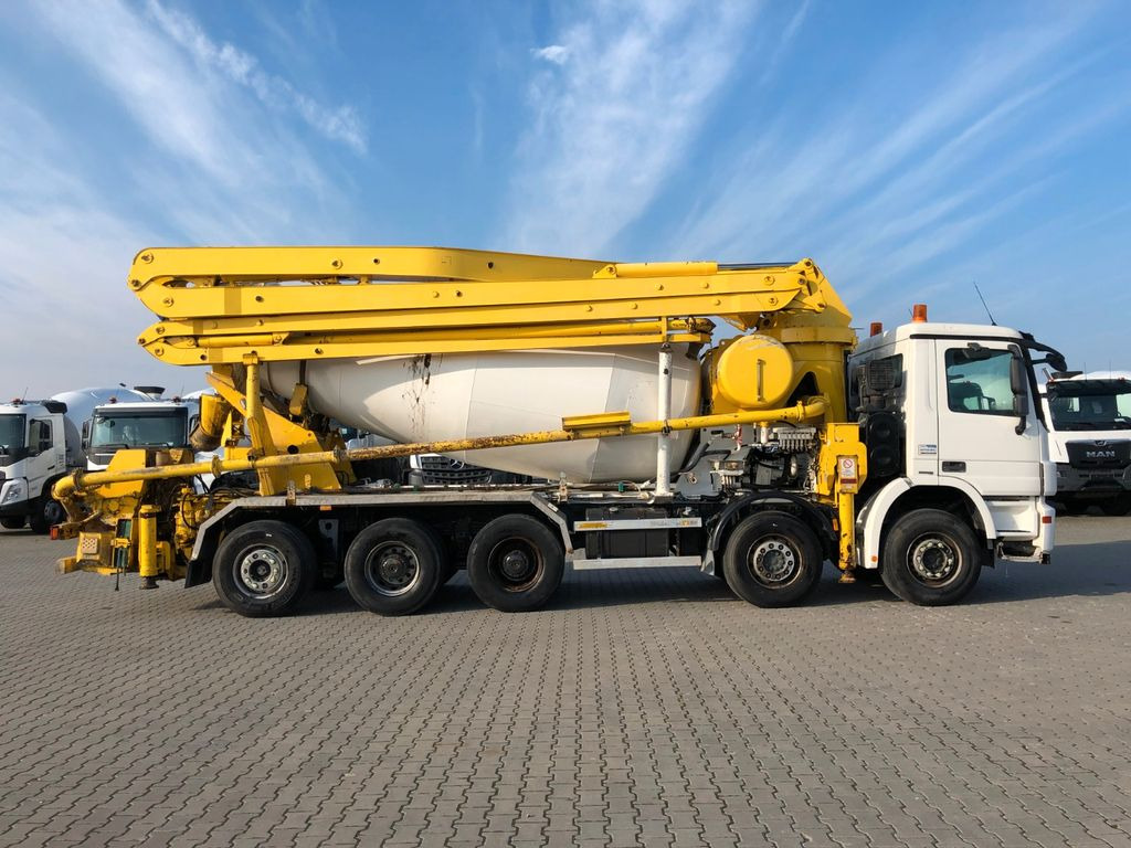 Mercedes-Benz 4148 SERMAC 33m 10 m3 MIXER - Bomba de hormigón: foto 3 Mercedes-Benz 4148 SERMAC 33m 10 m3 MIXER - Bomba de hormigón: foto 3