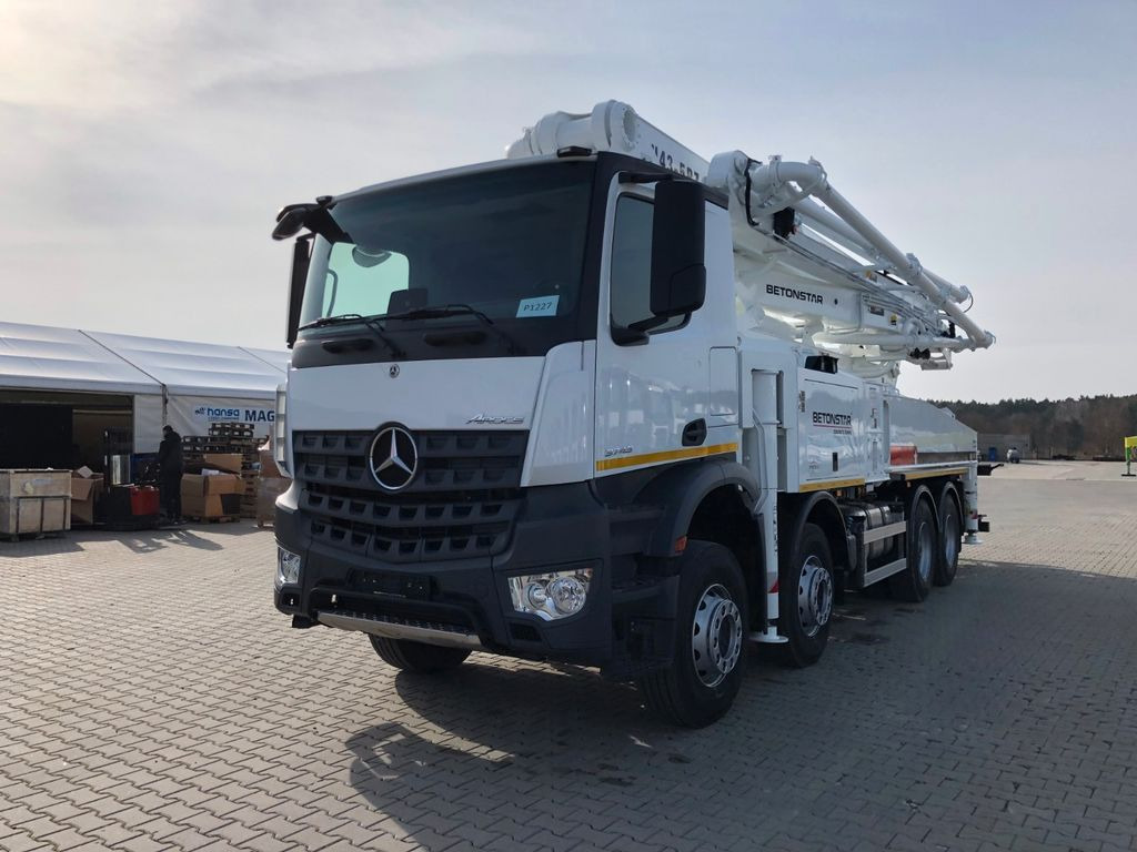 Mercedes-Benz AROCS 3743 BETONSTAR H43.16-5RZ - Bomba de hormigón: foto 2 Mercedes-Benz AROCS 3743 BETONSTAR H43.16-5RZ - Bomba de hormigón: foto 2