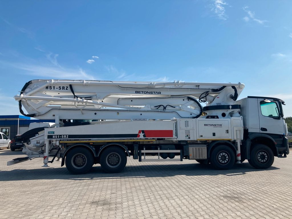 Mercedes-Benz AROCS 4451 6350 mm BETONSTAR H51.20 Verfügbar - Bomba de hormigón: foto 3 Mercedes-Benz AROCS 4451 6350 mm BETONSTAR H51.20 Verfügbar - Bomba de hormigón: foto 3