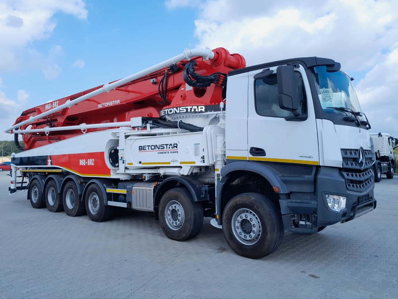 Mercedes-Benz AROCS 4451 BETONSTAR H68.20-6RZ - Bomba de hormigón: foto 1 Mercedes-Benz AROCS 4451 BETONSTAR H68.20-6RZ - Bomba de hormigón: foto 1
