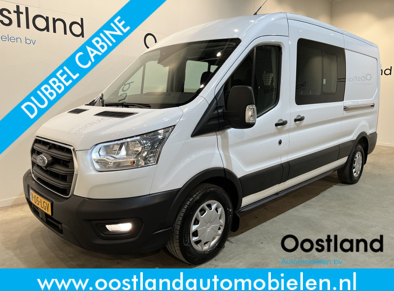 Ford Transit 2.0 TDCI L3H2 DC Dubbel Cabine Trend 130 PK / Euro 6 / Airco / Schuifdeur L + R / Cruise Control / Camera / Trekhaak / BPM VRIJ !! - Furgón, Furgoneta combi: foto 1 Ford Transit 2.0 TDCI L3H2 DC Dubbel Cabine Trend 130 PK / Euro 6 / Airco / Schuifdeur L + R / Cruise Control / Camera / Trekhaak / BPM VRIJ !! - Furgón, Furgoneta combi: foto 1