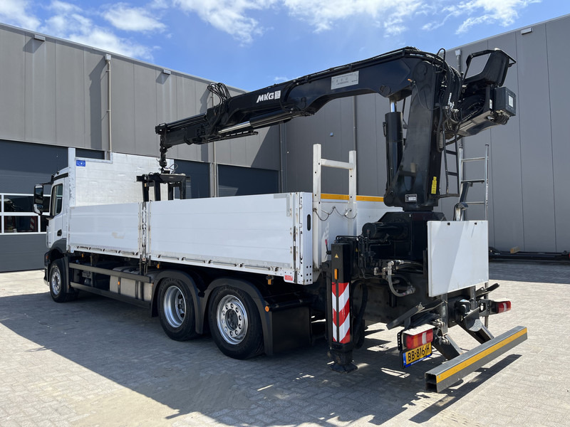 Mercedes-Benz ANTOS 2546 6X2 Bouwstoffenauto / Open laadbak vv KRAAN MKG HLK 221-3 met Palletklem - Camión caja abierta, Camión grúa: foto 5 Mercedes-Benz ANTOS 2546 6X2 Bouwstoffenauto / Open laadbak vv KRAAN MKG HLK 221-3 met Palletklem - Camión caja abierta, Camión grúa: foto 5