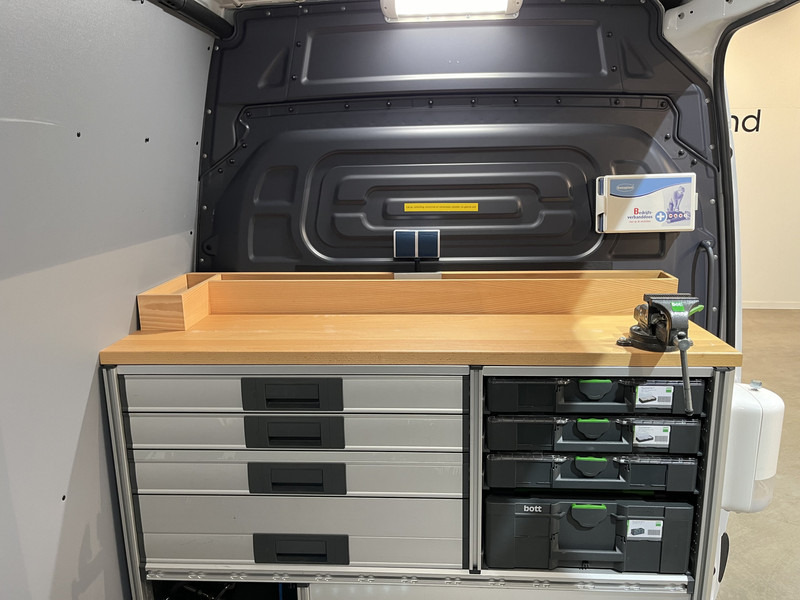 Furgón Mercedes-Benz Sprinter 311 CDI L2H2 RWD / Euro 6 / Servicebus / Bott inrichting / 220V / Airco / Oprijplaat / Compressor / CarPlay / Camera: foto 13