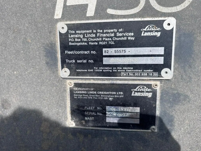 Linde H30D - Carretilla elevadora diésel: foto 2 Linde H30D - Carretilla elevadora diésel: foto 2