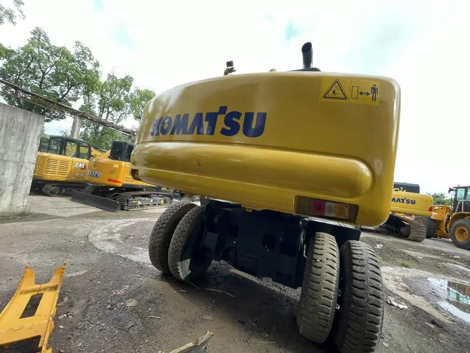 Komatsu PW160-11 - Excavadora de ruedas: foto 5 Komatsu PW160-11 - Excavadora de ruedas: foto 5