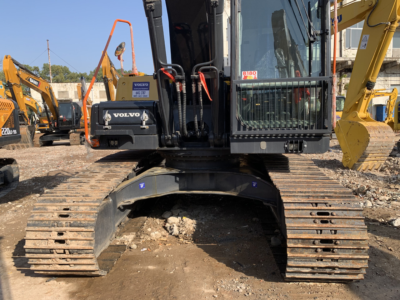 Excavadora de ruedas Volvo EC210D: foto 8
