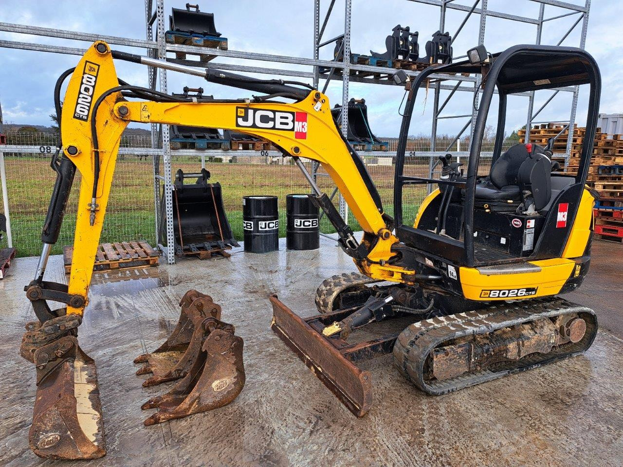 Mini pelle occasion JCB 8026CTSCAN - Miniexcavadora: foto 1 Mini pelle occasion JCB 8026CTSCAN - Miniexcavadora: foto 1