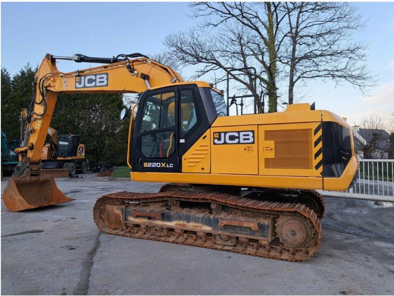 Pelles sur chenilles occasion JCB 220X - Excavadora de cadenas: foto 3 Pelles sur chenilles occasion JCB 220X - Excavadora de cadenas: foto 3