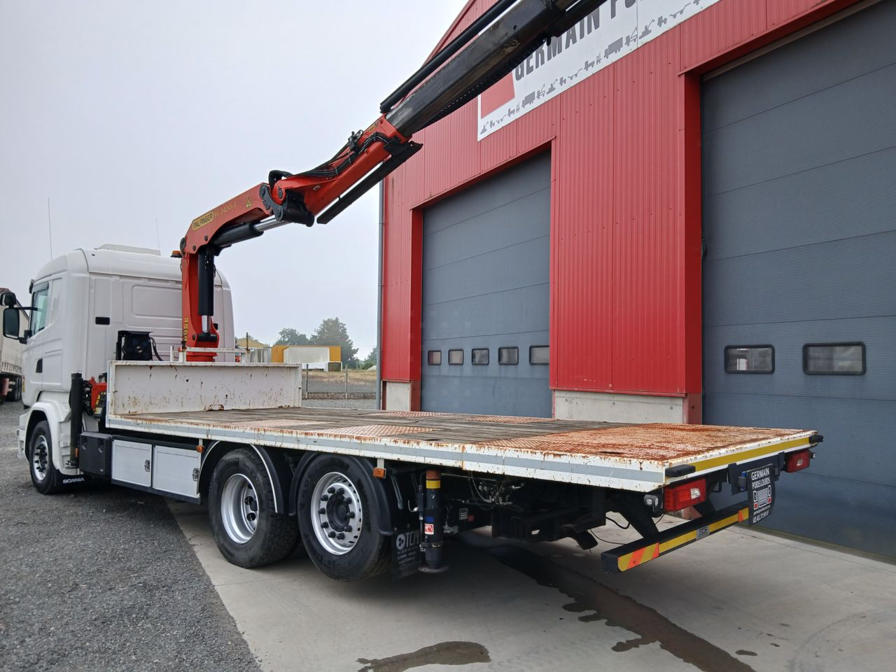 SCANIA 410 6x2 Standard platform Truck - Camión caja abierta, Camión grúa: foto 4 SCANIA 410 6x2 Standard platform Truck - Camión caja abierta, Camión grúa: foto 4