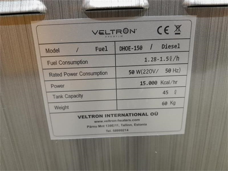 - - - VeLTRON HEATER - Calefactor de construcción: foto 2 - - - VeLTRON HEATER - Calefactor de construcción: foto 2