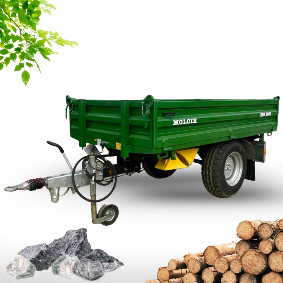 EDK Przyczepa rolnicza EDK 2000 - Remolque volquete agrícola: foto 1 EDK Przyczepa rolnicza EDK 2000 - Remolque volquete agrícola: foto 1