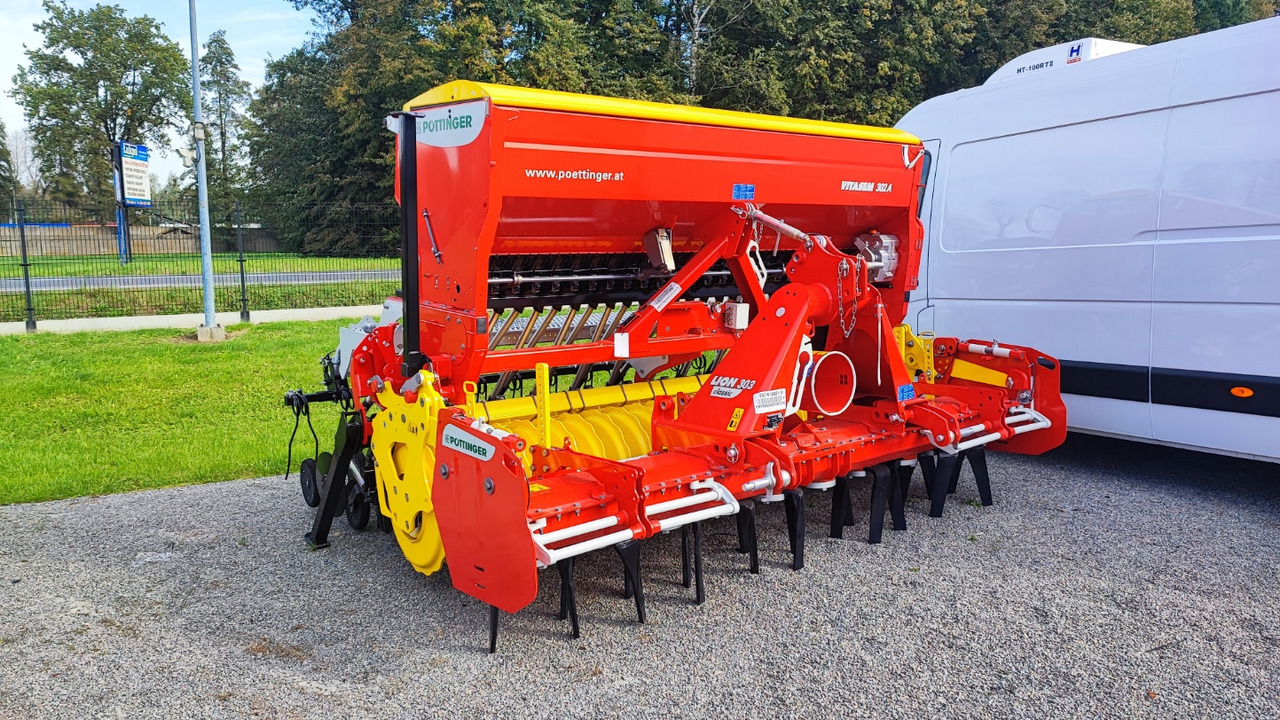 PÖTTINGER Vitasem + Lion 3m - Combinado de siembra: foto 1 PÖTTINGER Vitasem + Lion 3m - Combinado de siembra: foto 1
