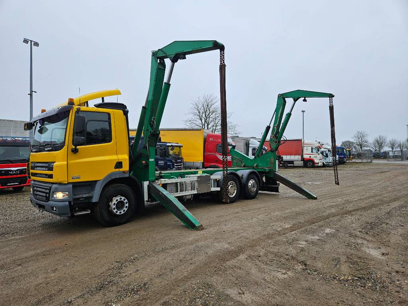 DAF CF 85.360 / Hammer / Sideloader / side loader - Camión portacontenedor de cadenas: foto 1 DAF CF 85.360 / Hammer / Sideloader / side loader - Camión portacontenedor de cadenas: foto 1