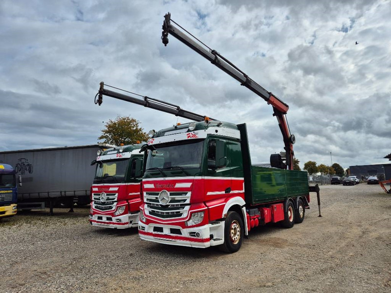 Mercedes-Benz Actros 2551/6x2 // Palfinger 16002 B // 2 x trucks - Camión grúa: foto 4 Mercedes-Benz Actros 2551/6x2 // Palfinger 16002 B // 2 x trucks - Camión grúa: foto 4