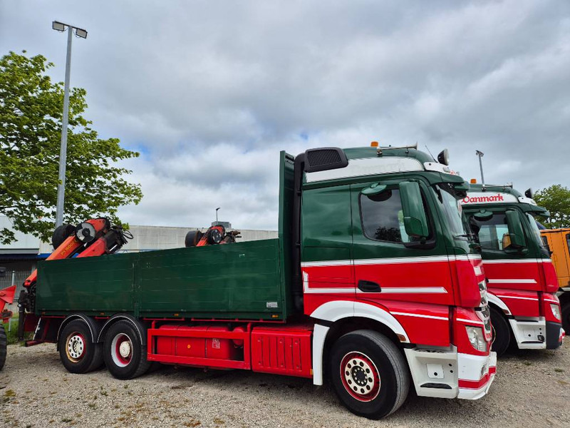 Mercedes-Benz Actros 2551/6x2 // Palfinger 16002 B // 2xtrucks - Camión grúa: foto 1 Mercedes-Benz Actros 2551/6x2 // Palfinger 16002 B // 2xtrucks - Camión grúa: foto 1