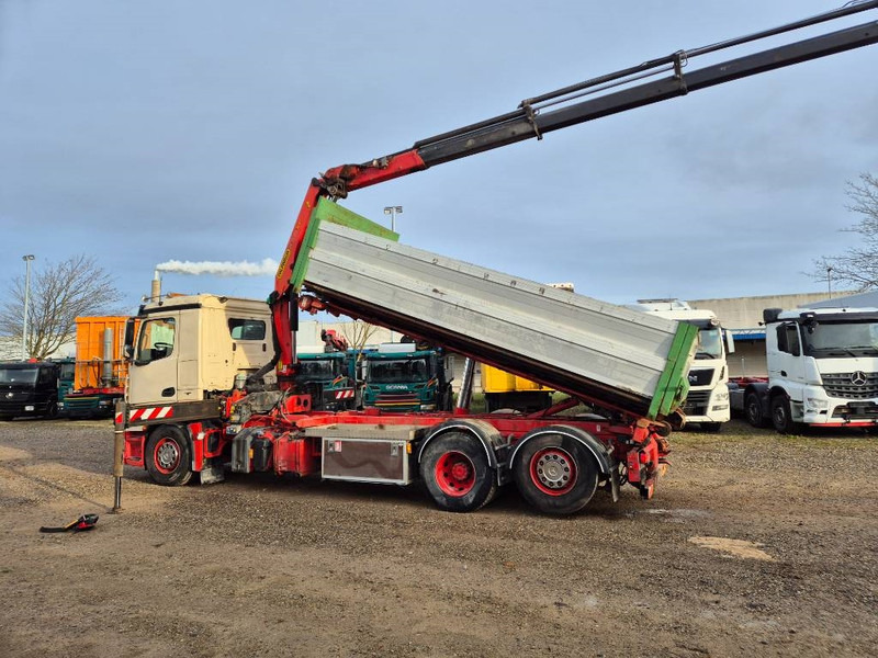 Mercedes-Benz Antos 2545 6x2 //Palfinger 19.001 SLD5 // 3way-tip - Camión grúa: foto 3 Mercedes-Benz Antos 2545 6x2 //Palfinger 19.001 SLD5 // 3way-tip - Camión grúa: foto 3