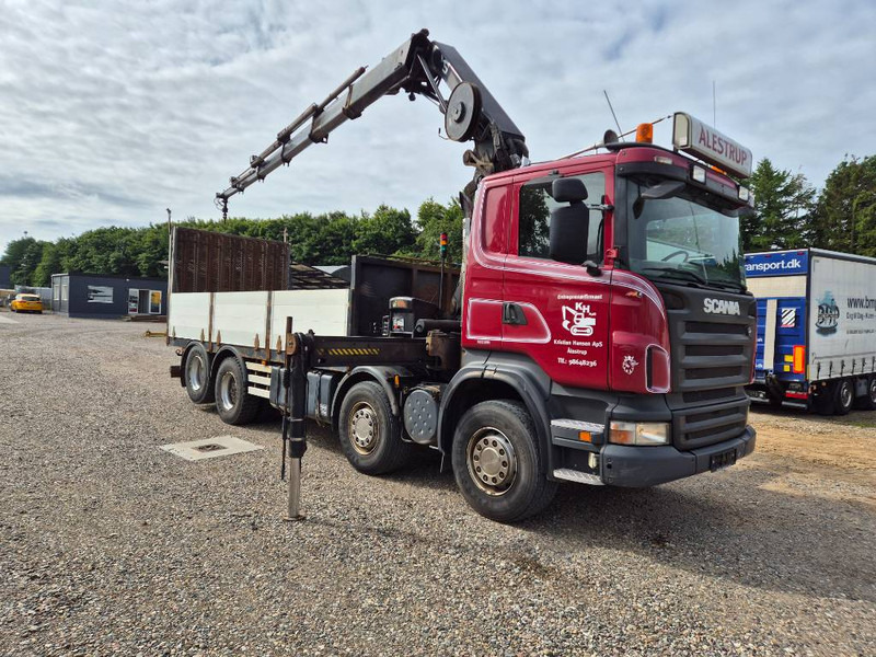 Scania R480 8x2/4 // Hiab 244 EP-5 // Hyd - ramp - Camión grúa: foto 1 Scania R480 8x2/4 // Hiab 244 EP-5 // Hyd - ramp - Camión grúa: foto 1