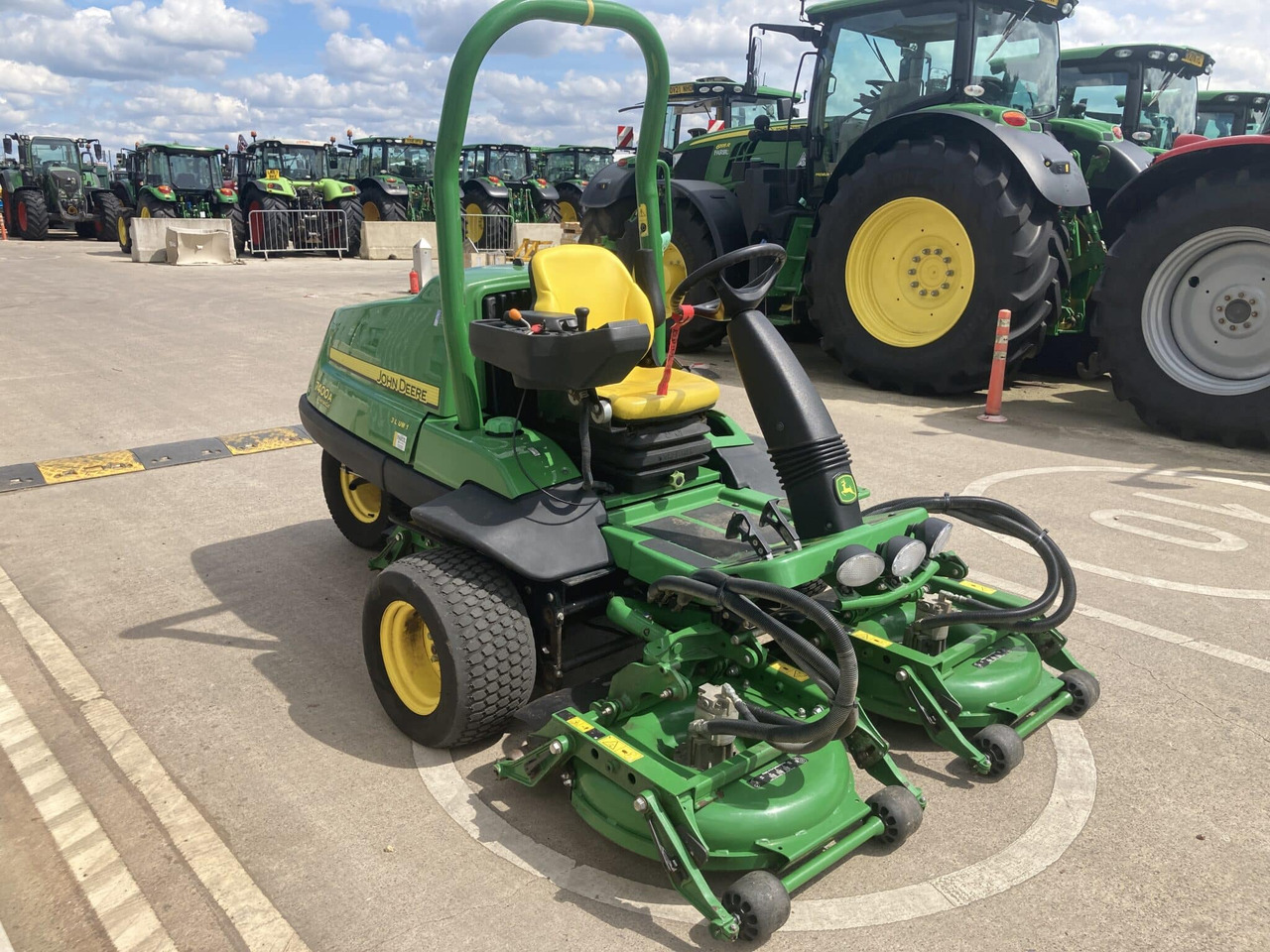 Cortacésped JD 7400A triple rotary mower: foto 7