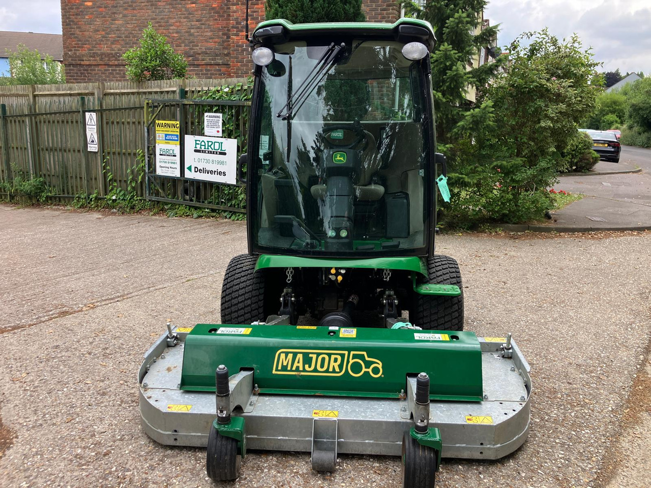 John Deere 1585 out front mower - Cortacésped: foto 3 John Deere 1585 out front mower - Cortacésped: foto 3