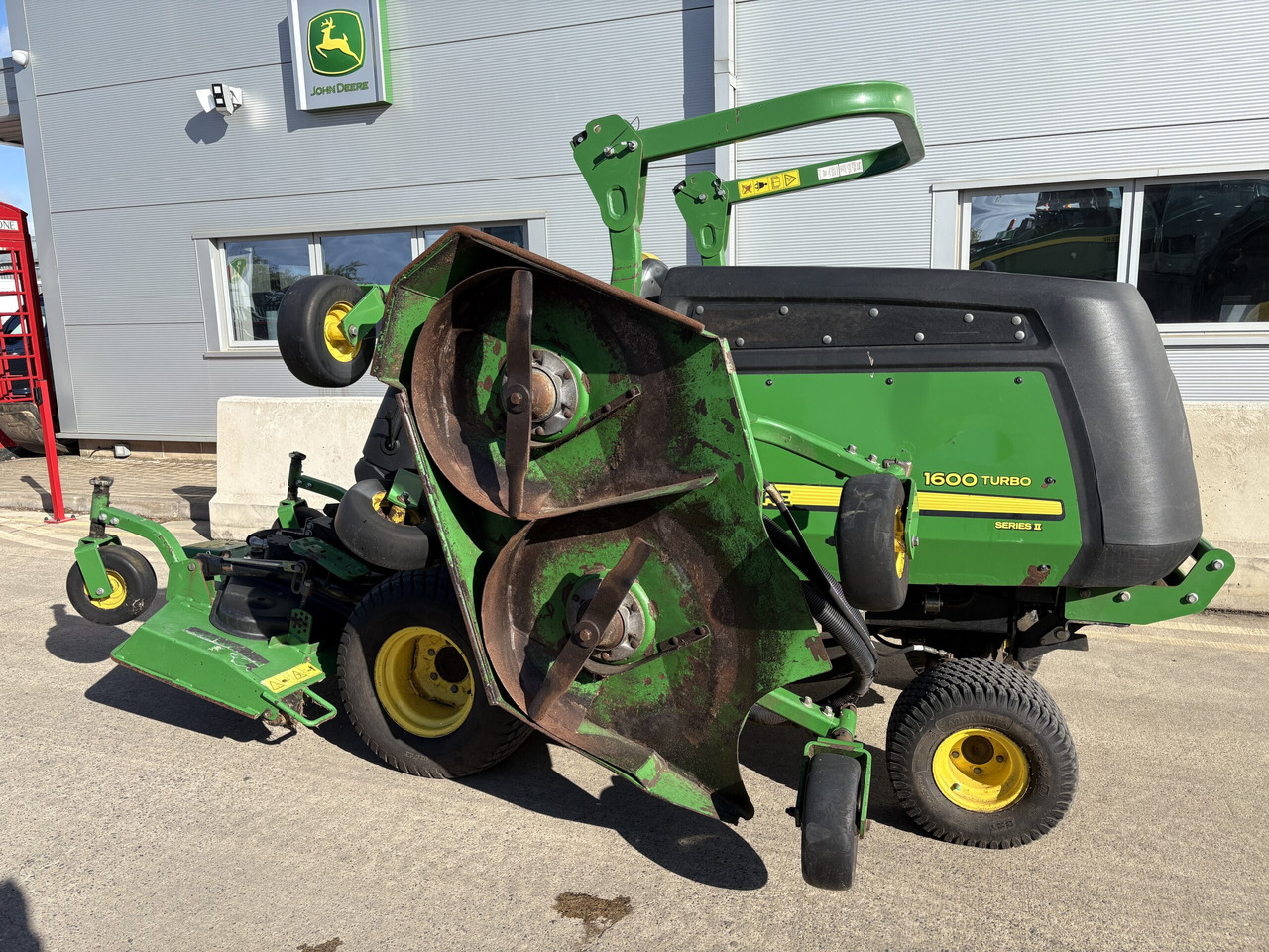 John Deere 1600T Wide Area Mower - Cortacésped: foto 1 John Deere 1600T Wide Area Mower - Cortacésped: foto 1
