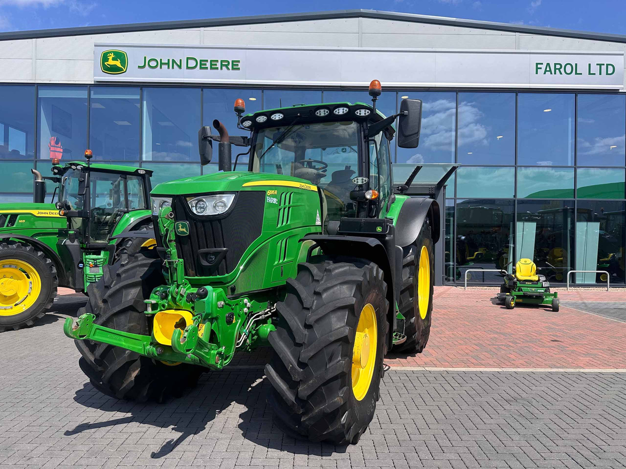 John Deere 6195R - Tractor: foto 3 John Deere 6195R - Tractor: foto 3
