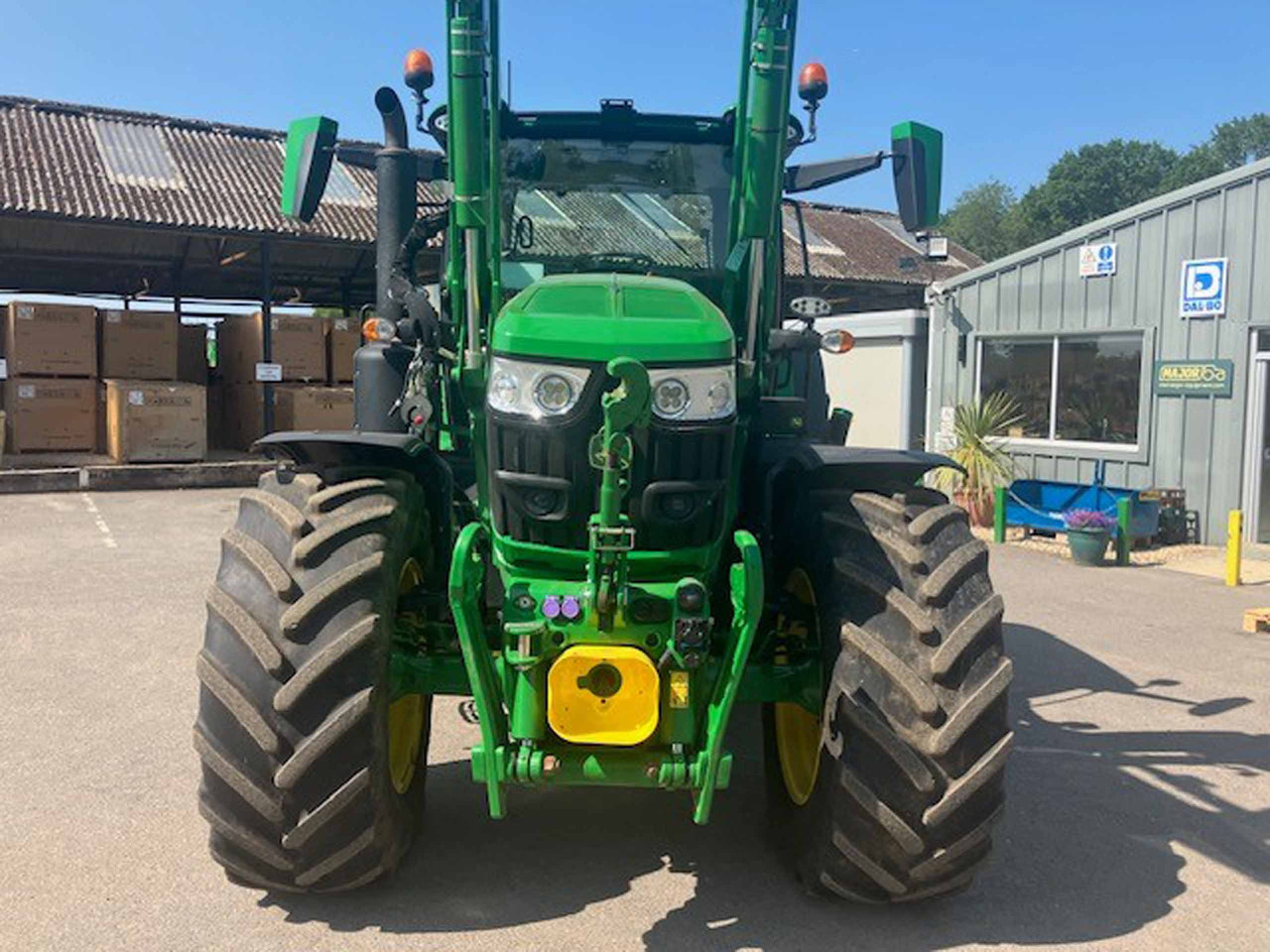 John Deere 6R 185 - Tractor: foto 4 John Deere 6R 185 - Tractor: foto 4