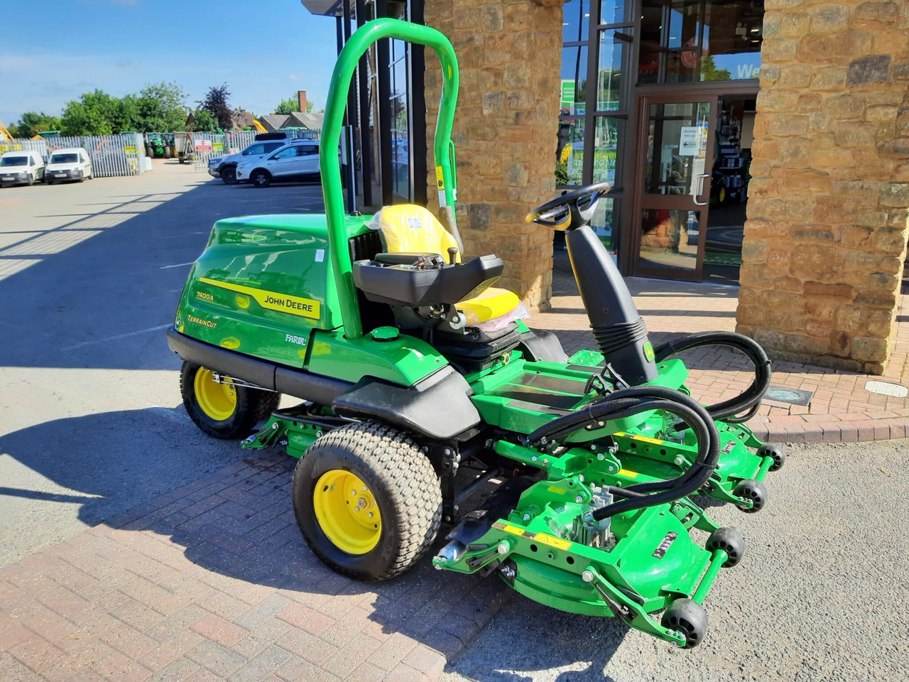 John Deere 7400A utility triple pod rotary mower - Cortacésped: foto 1 John Deere 7400A utility triple pod rotary mower - Cortacésped: foto 1