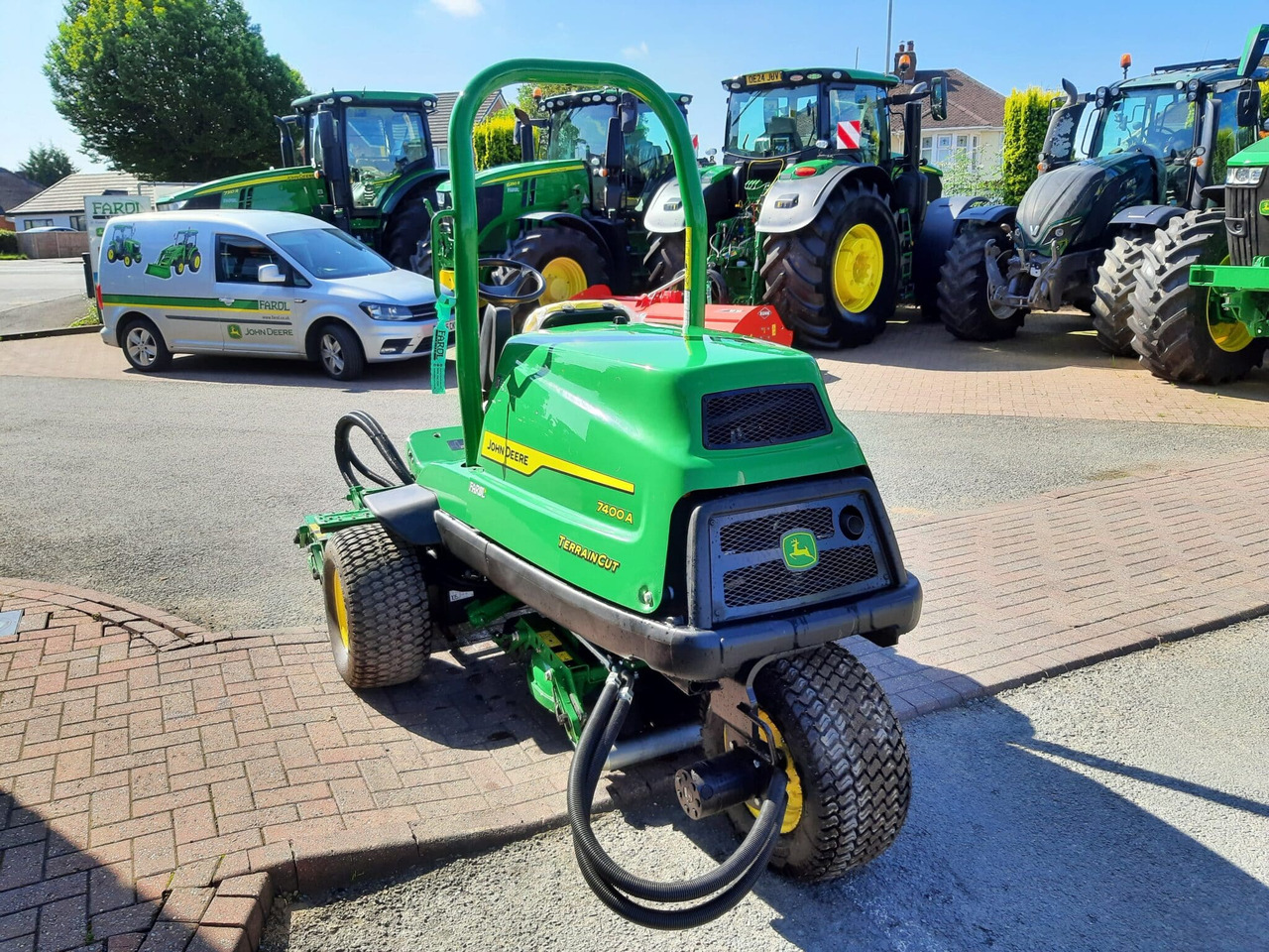John Deere 7400A utility triple pod rotary mower - Cortacésped: foto 3 John Deere 7400A utility triple pod rotary mower - Cortacésped: foto 3