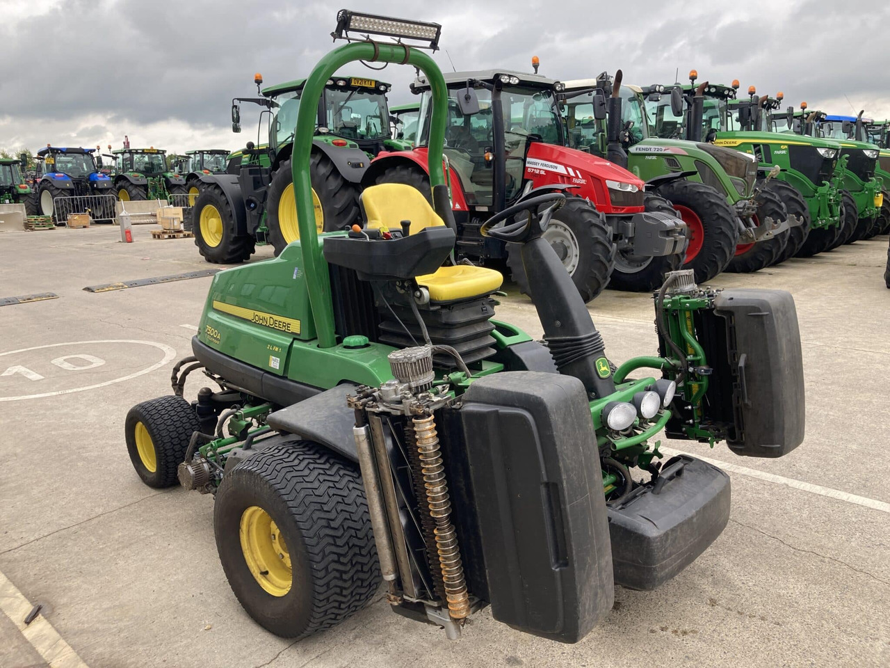 Cortacésped John Deere 7500AE light weight fairway mower: foto 7