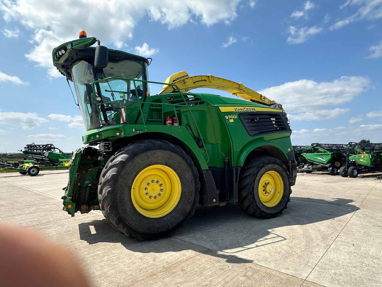 John Deere 9700i - Cosechadora de forraje: foto 1 John Deere 9700i - Cosechadora de forraje: foto 1
