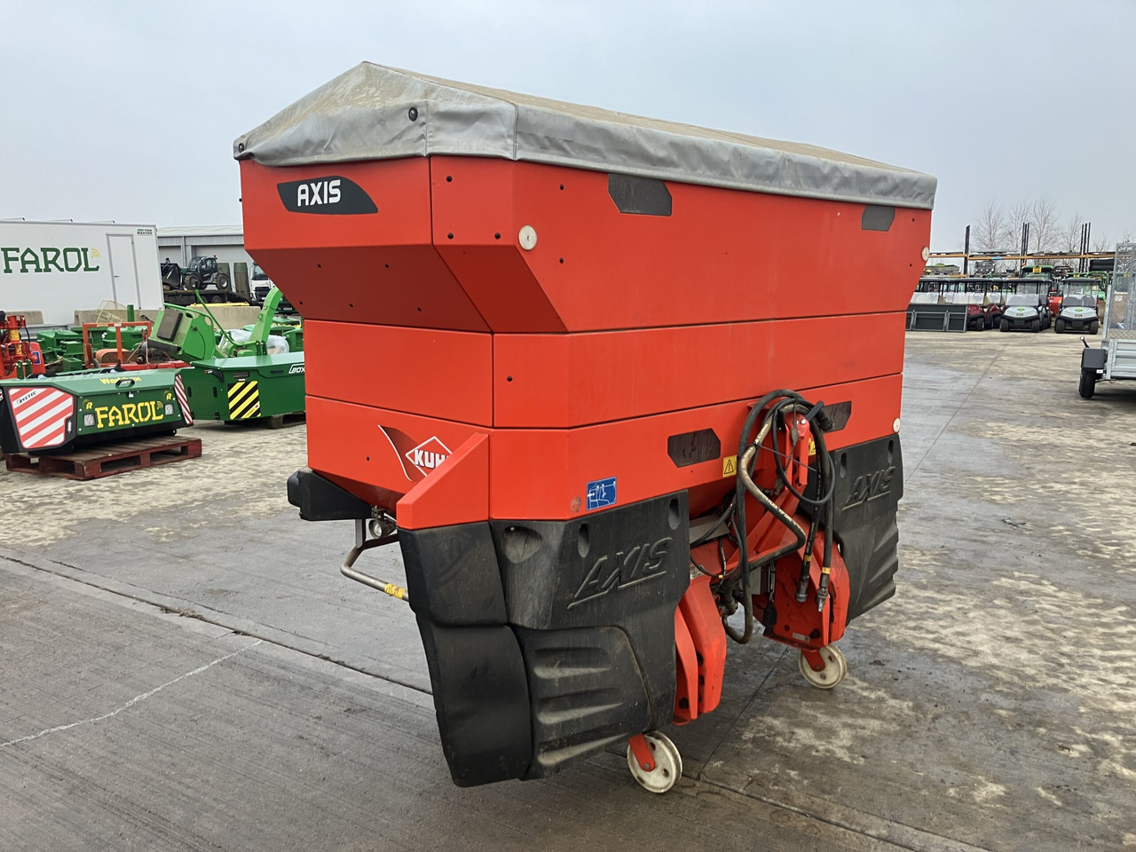 Kuhn Axis 40.2 H-EMC Varispread Pro - Esparcidor de fertilizantes: foto 3 Kuhn Axis 40.2 H-EMC Varispread Pro - Esparcidor de fertilizantes: foto 3