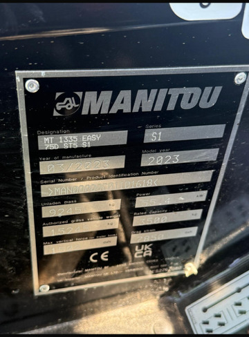 MANITOU MT1335 - Manipulador telescópico: foto 5 MANITOU MT1335 - Manipulador telescópico: foto 5