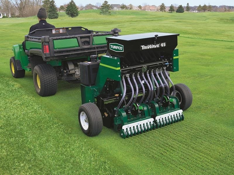 Turfco Triwave45 overseeder - Maquinaria de siembra: foto 1 Turfco Triwave45 overseeder - Maquinaria de siembra: foto 1