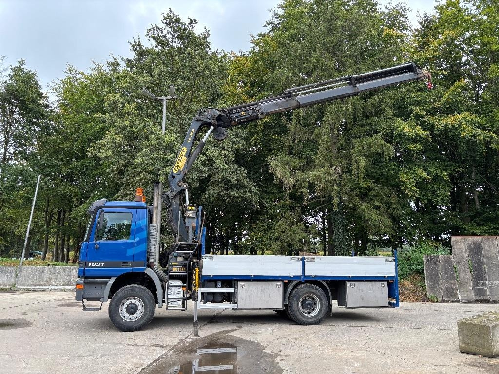 Camión grúa Mercedes-Benz Actros 1831/ 4x4 / Palfinger PK19000 Crane: foto 7 Camión grúa Mercedes-Benz Actros 1831/ 4x4 / Palfinger PK19000 Crane: foto 7