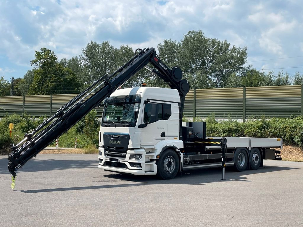 MAN TGS 26.480 / 6X2 Euro6 Retarder HIAB 228 - 6 - Camión caja abierta, Camión grúa: foto 1 MAN TGS 26.480 / 6X2 Euro6 Retarder HIAB 228 - 6 - Camión caja abierta, Camión grúa: foto 1