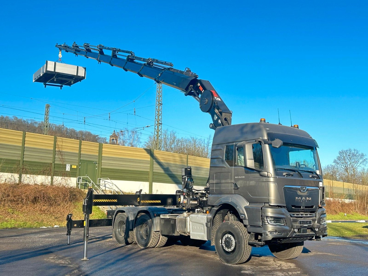 Camión grúa MAN TGS 26.520 6x6 Kran HIAB X-HIPRO 548E-8: foto 15