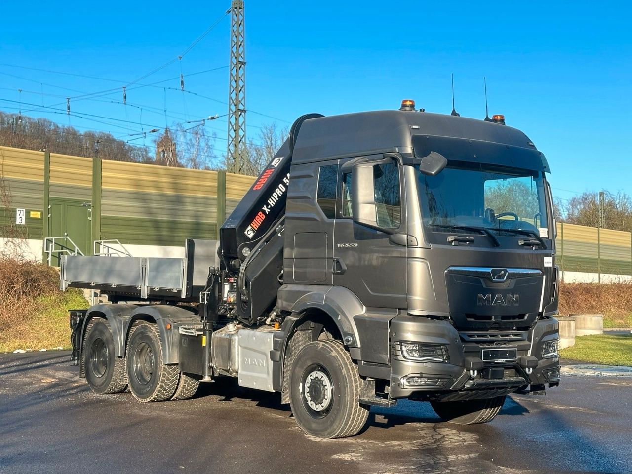 Camión grúa MAN TGS 26.520 6x6 Kran HIAB X-HIPRO 548E-8: foto 10